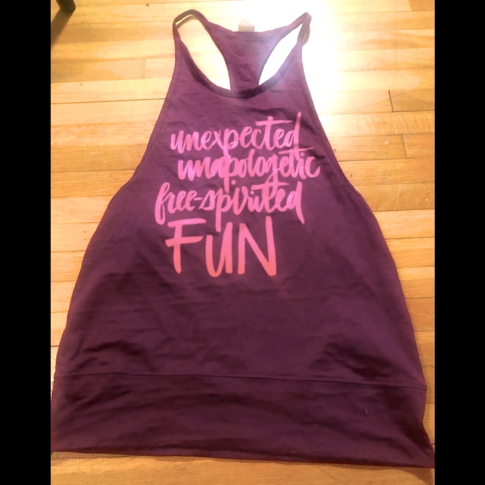 Zumba loose fit tank 💗